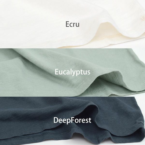 オーガニックコットン キッズポケット付きＴシャツ(長袖)