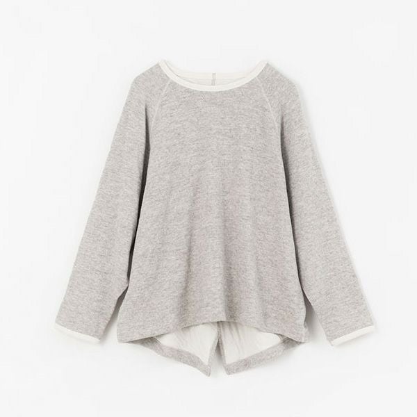 オーガニックコットン＆ヤク ラフアンドスムースプルオーバー