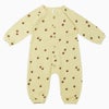 オーガニックコットン ベビー ワッフルジャンプスーツ(長袖)