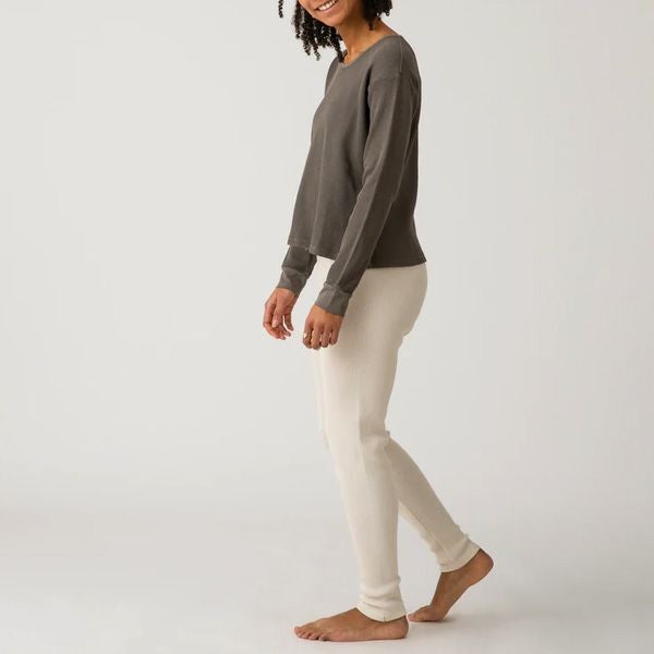 オーガニックコットン ワッフルベーシックパンツ