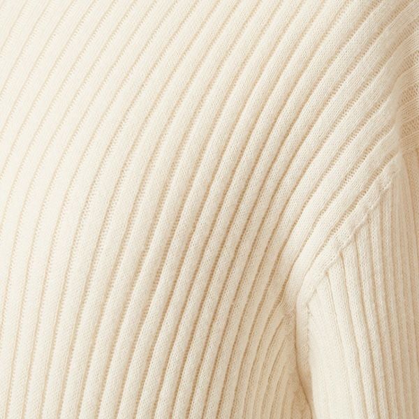 オーガニックコットン エアリーリブタートル