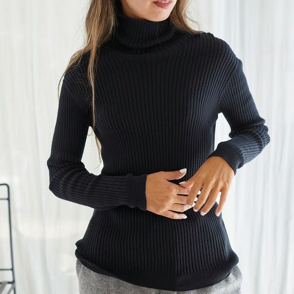 オーガニックコットン エアリーリブタートル