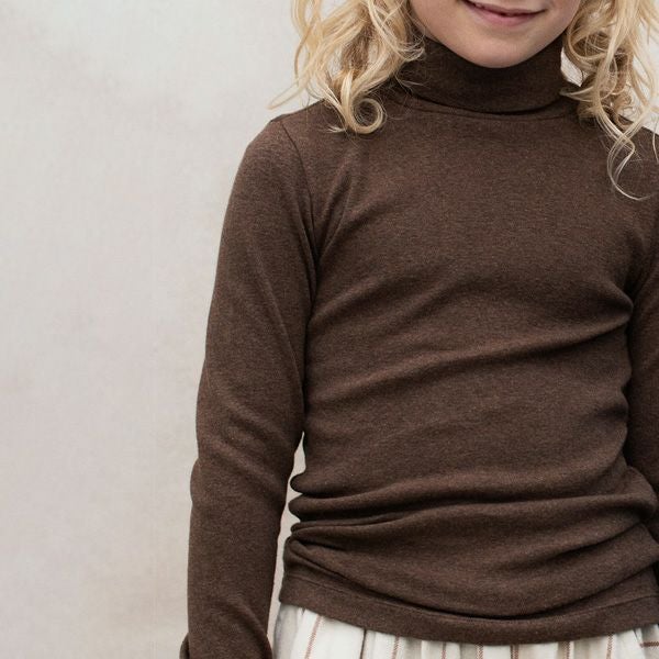オーガニックコットン キッズ タートルネック