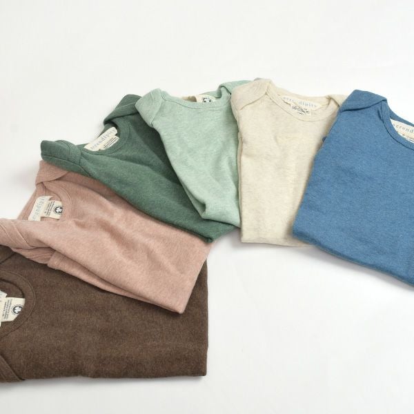 オーガニックコットン ベビー ボディ（長袖）