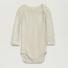 オーガニックコットン ベビー ボディ（長袖）