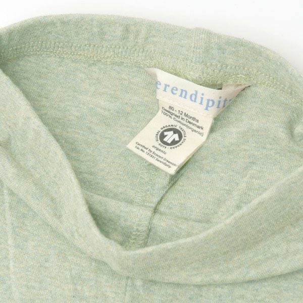 オーガニックコットン ベビー フライスレギンス