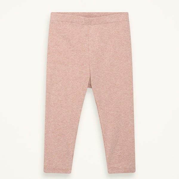オーガニックコットン ベビー フライスレギンス