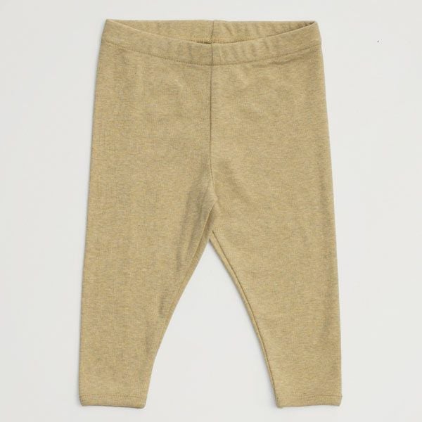 オーガニックコットン ベビー フライスレギンス