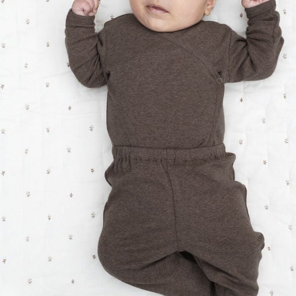 オーガニックコットン ベビーラップボディ(長袖)