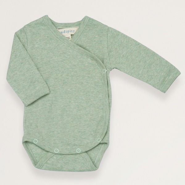 オーガニックコットン ベビーラップボディ(長袖)
