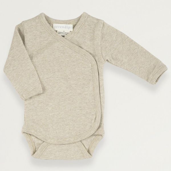 オーガニックコットン ベビーラップボディ(長袖)