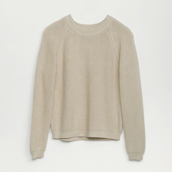 オーガニックコットン ブリオッシュニットセーター