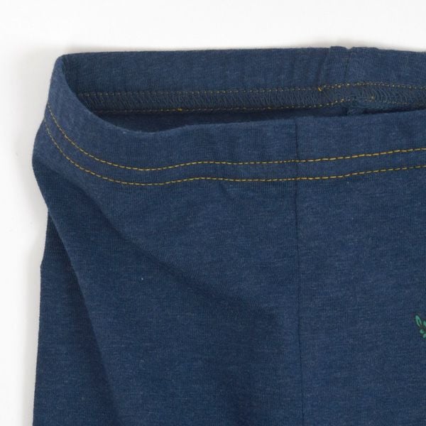 オーガニックコットン Wranglerコラボレーション ベビーポケット付きレギンス