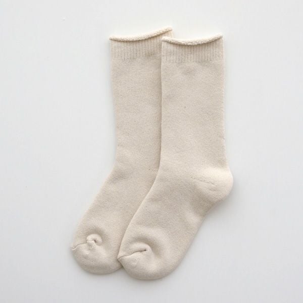 オーガニックコットン パイル編みソックス