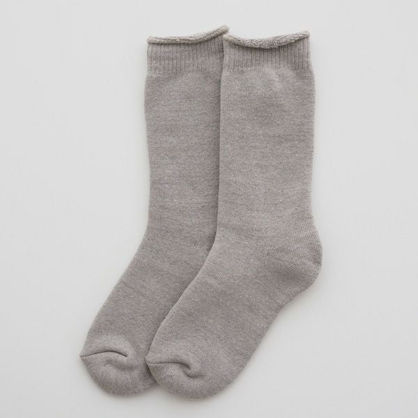 オーガニックコットン パイル編みソックス