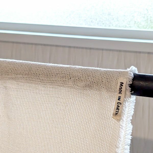 オーガニックコットン からみ織フリンジボディタオル2枚組