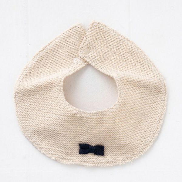 オーガニックコットン ベビー ニットスタイ