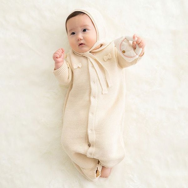 オーガニックコットン ベビー おでかけガラガラ