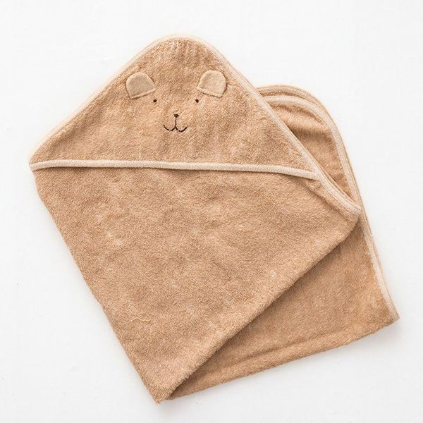 オーガニックコットン ベビー三角フードアフガン