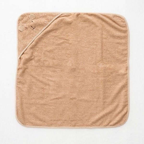 オーガニックコットン ベビー三角フードアフガン