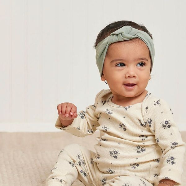 オーガニックコットン ベビーターバン