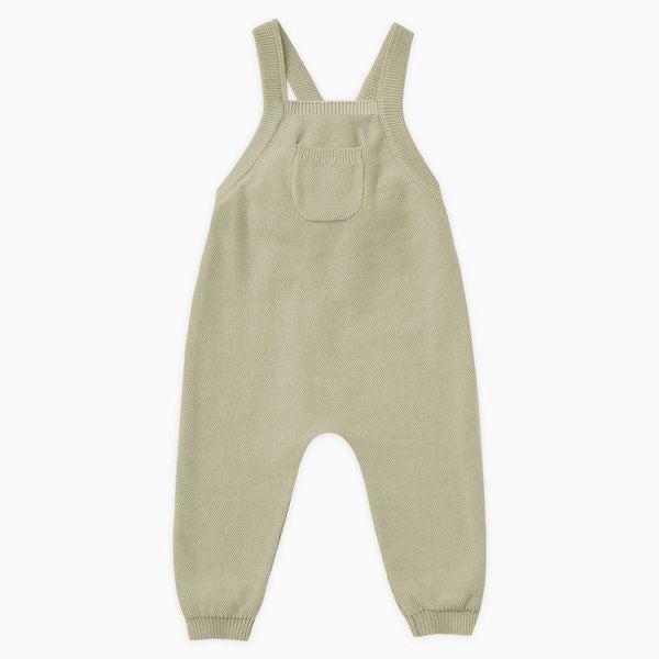 オーガニックコットン ベビーニットオーバーオール