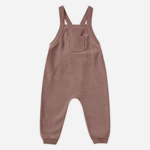 オーガニックコットン ベビーニットオーバーオール