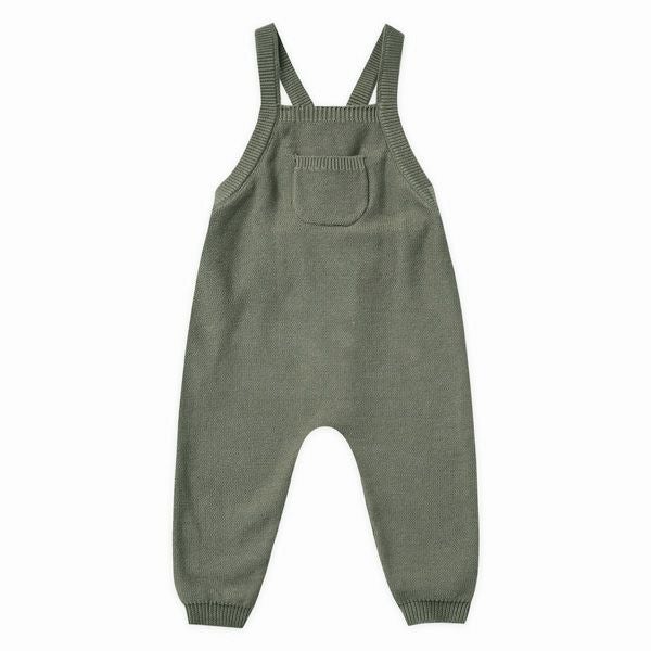 オーガニックコットン ベビーニットオーバーオール