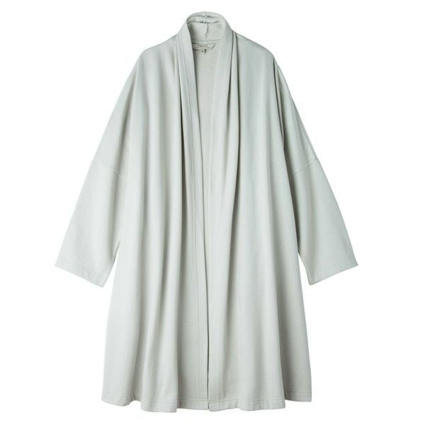 オーガニックコットン 裏起毛ドレープコート