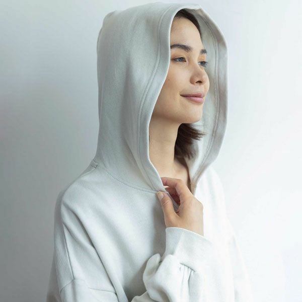 オーガニックコットン ユニセックス裏起毛フーディー