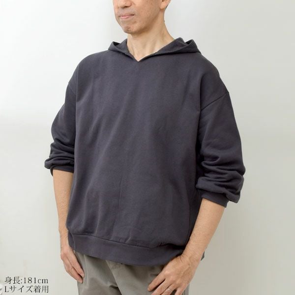 オーガニックコットン ユニセックス裏起毛フーディー