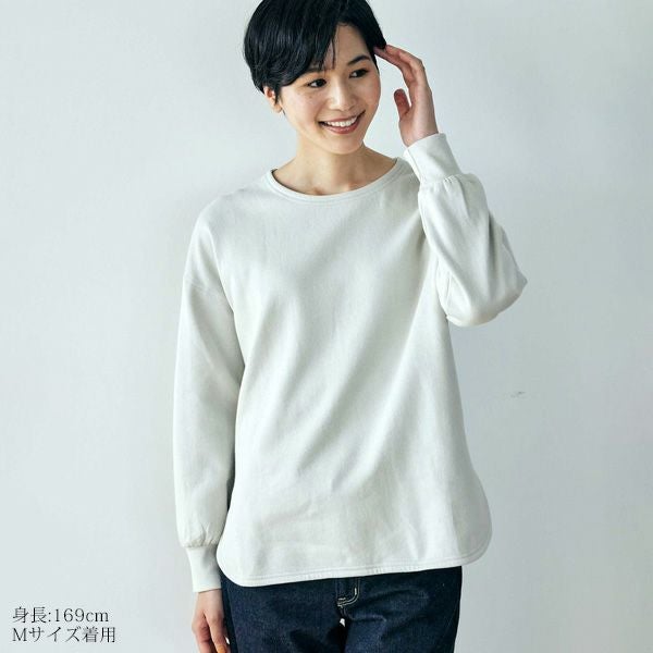 オーガニックコットン ユニセックス裏起毛スウェット