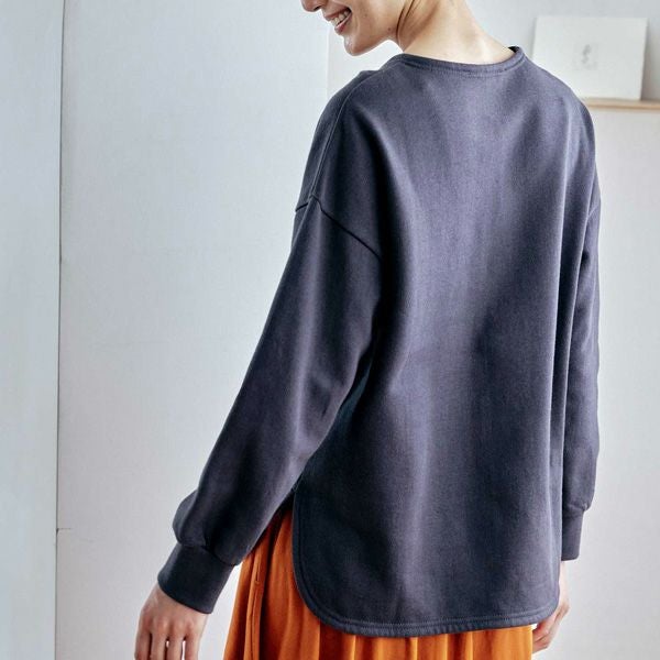 オーガニックコットン ユニセックス裏起毛スウェット