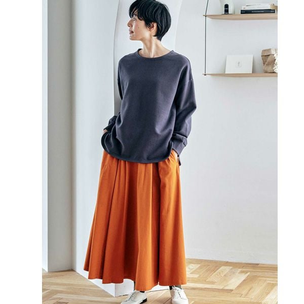 オーガニックコットン ユニセックス裏起毛スウェット