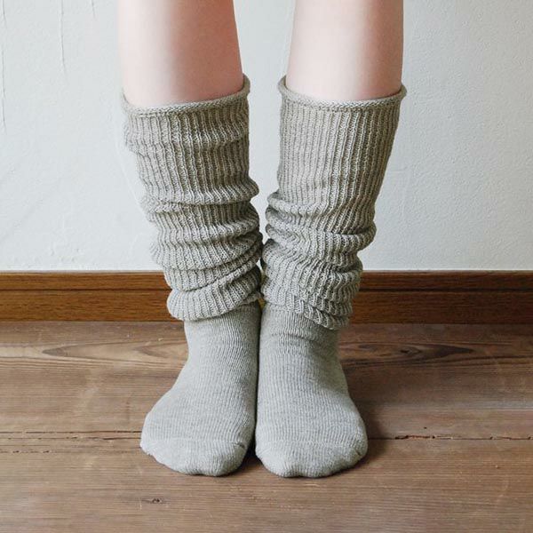 オーガニックコットン＆ヤク おとなのルーズソックス