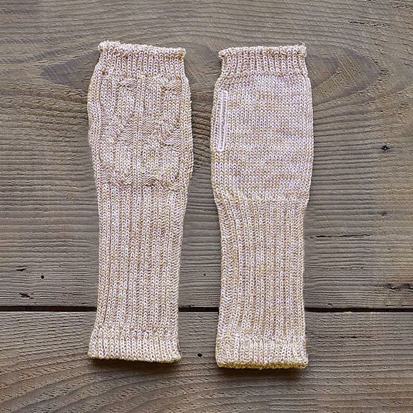 オーガニックコットン＆ヤクアームウォーマー