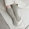 オーガニックコットン＆ヤク裏起毛筒型ソックス