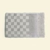 オーガニックコットン チェック柄テリーバスタオル