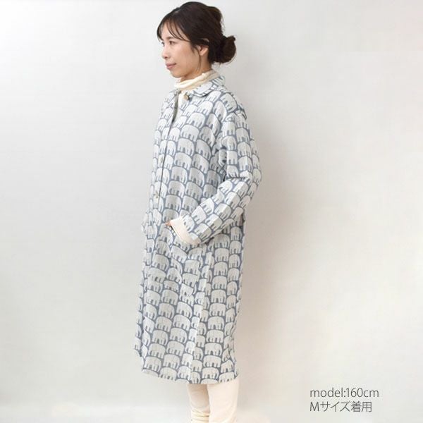 オーガニックコットン フィンレイソン エレファンティ ダブルガーゼリラクシングウェア