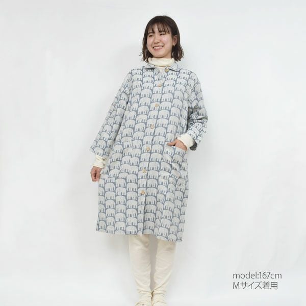 オーガニックコットン フィンレイソン エレファンティ ダブルガーゼリラクシングウェア