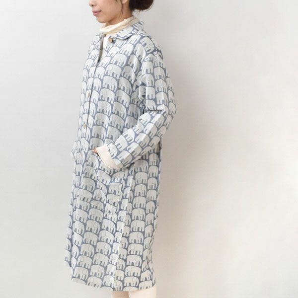 オーガニックコットン フィンレイソン エレファンティ ダブルガーゼリラクシングウェア