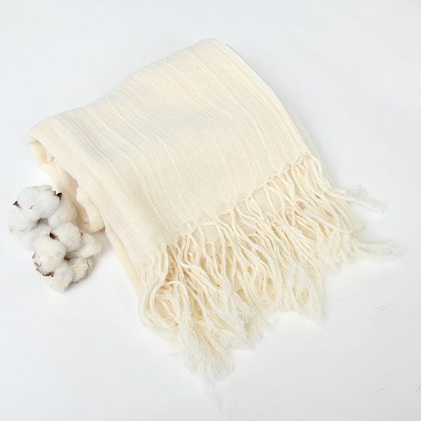 オーガニックコットン 大判ストール