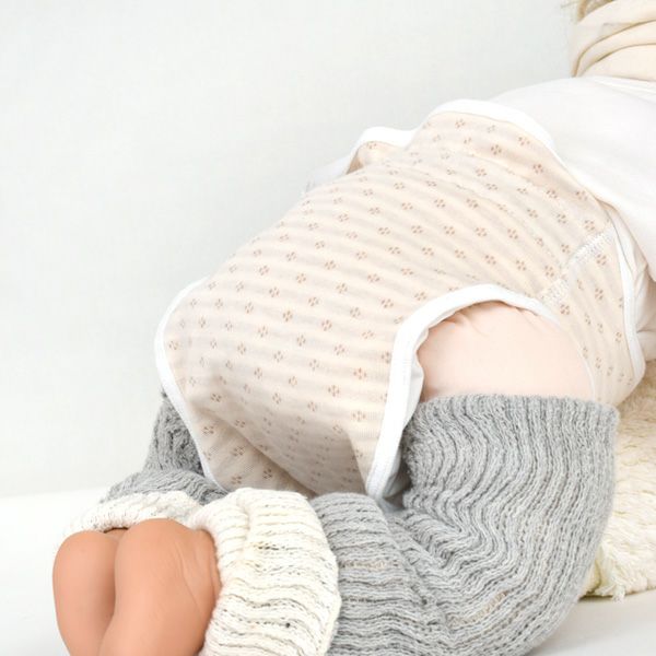 オーガニックコットン 内ベルトおむつカバー