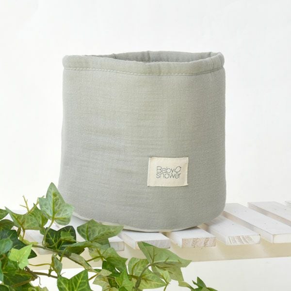 オーガニックコットン 収納バスケットS