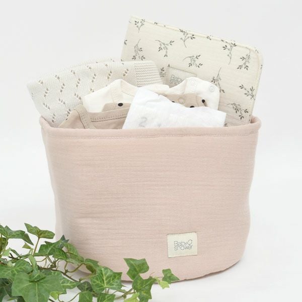 オーガニックコットン 収納バスケットM