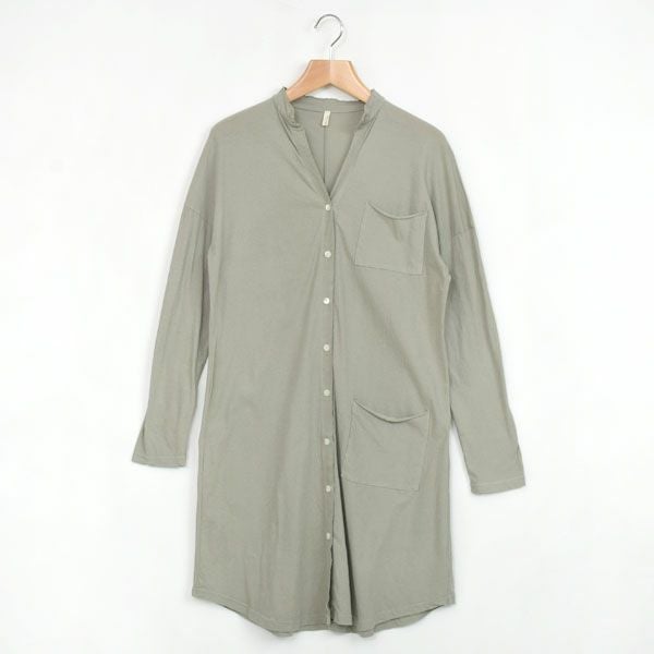 オーガニックコットン 薄地ハイゲージシャツコート