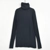 オーガニックコットン 薄手天竺タートルネック