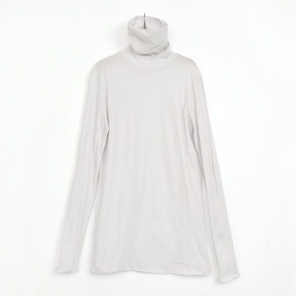 オーガニックコットン 薄手天竺タートルネック