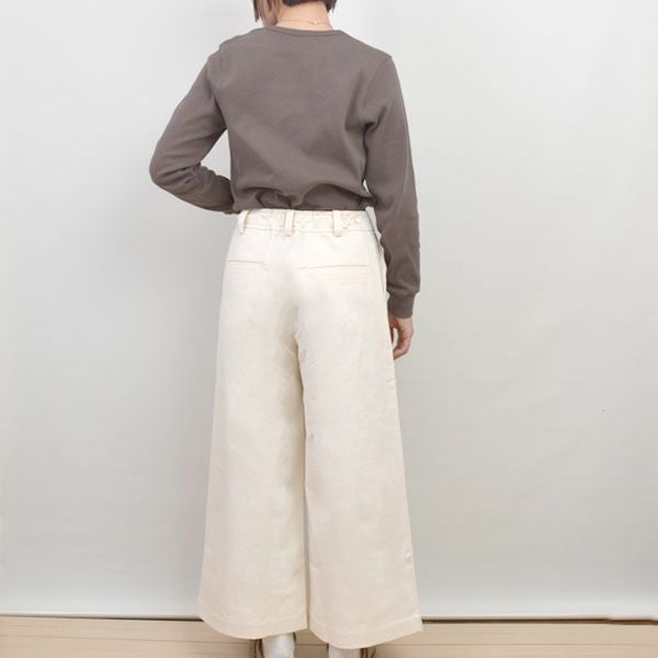 オーガニックリコットン ツイルバギーパンツ