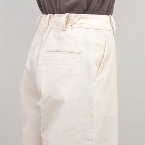 オーガニックリコットン ツイルバギーパンツ